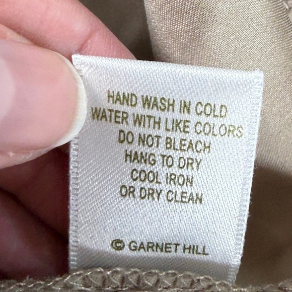 Garnet Hill Cream Lace Overlay Flowy Skirt Women's 10 Whimsical Romantic Fairy - Picture 10 of 12